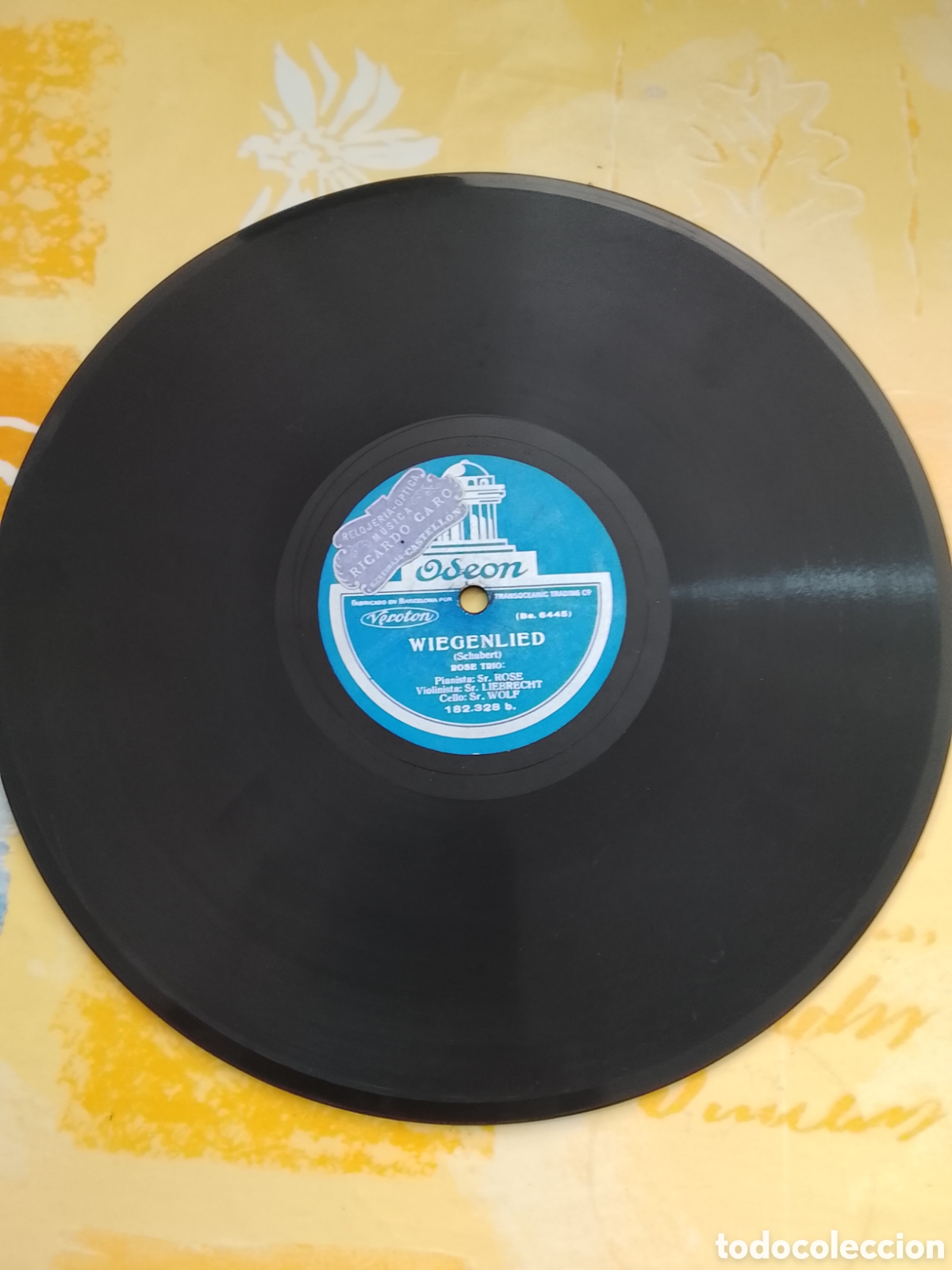 Discos de pizarra: Disco de pizarra moment musical Rose tr&iacute;o - Foto 4