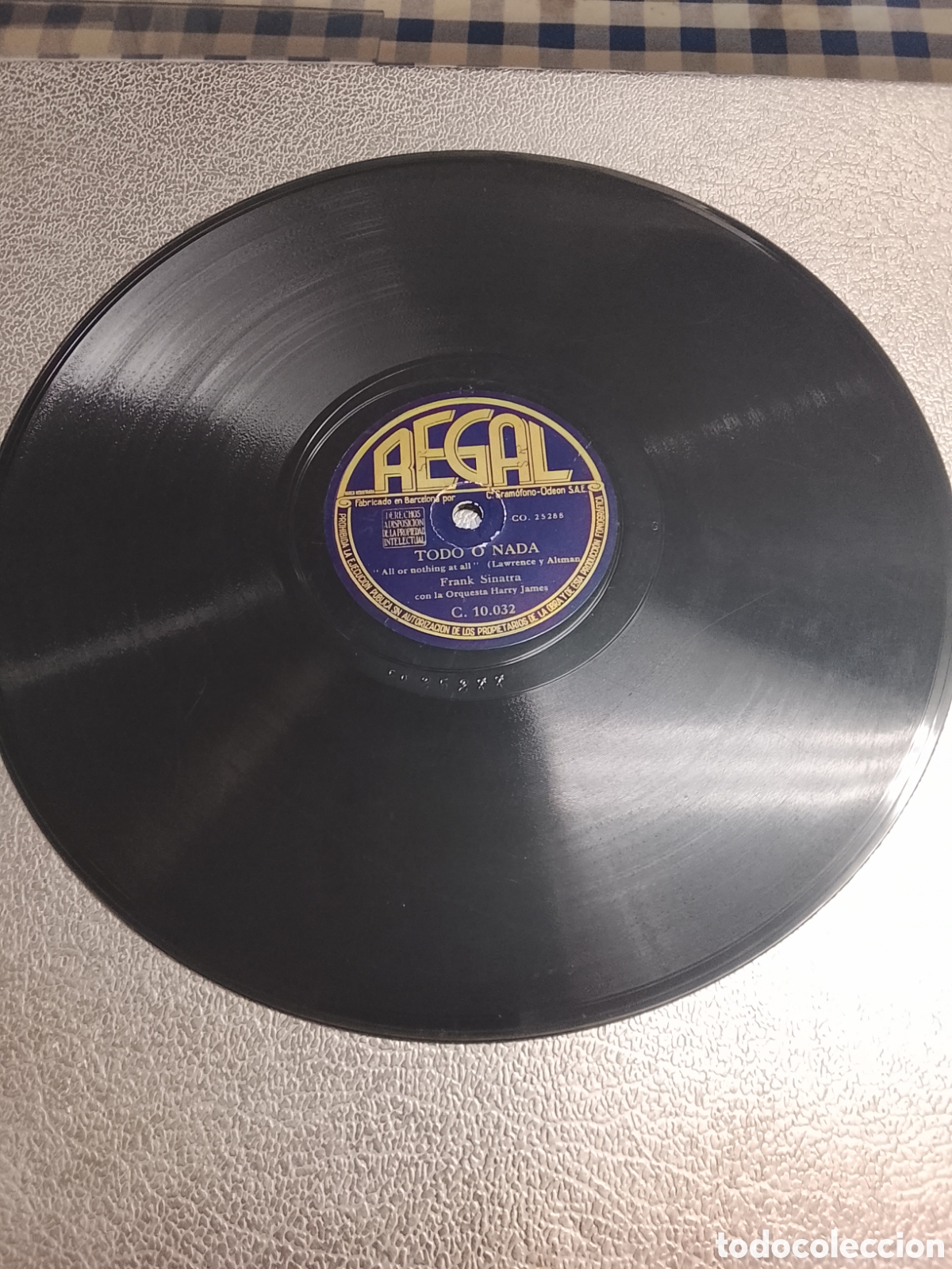 Discos de pizarra: Disco de pizarra Frank Sinatra - Foto 4