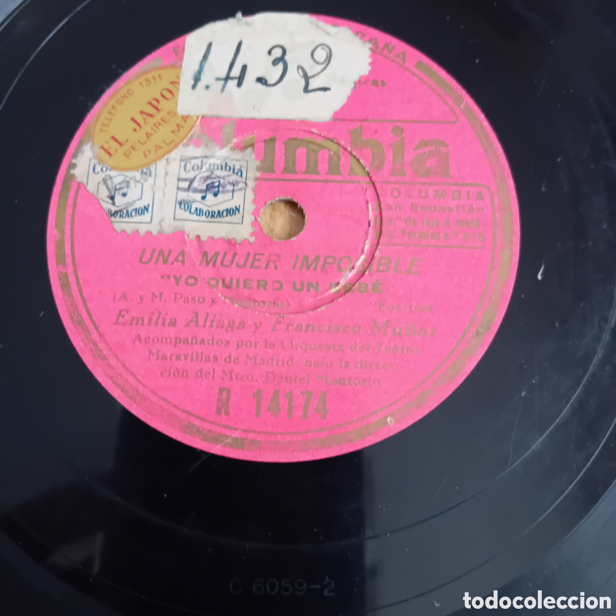 Discos de pizarra: EMILIA ALIAGA. UNA MUJER IMPOSIBLE - Foto 4
