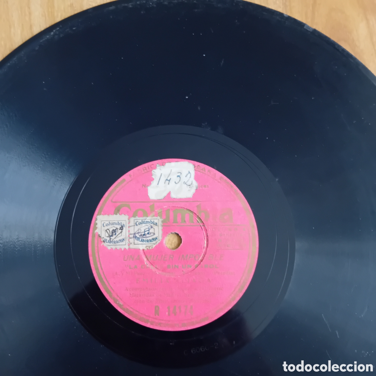 Discos de pizarra: EMILIA ALIAGA. UNA MUJER IMPOSIBLE - Foto 7