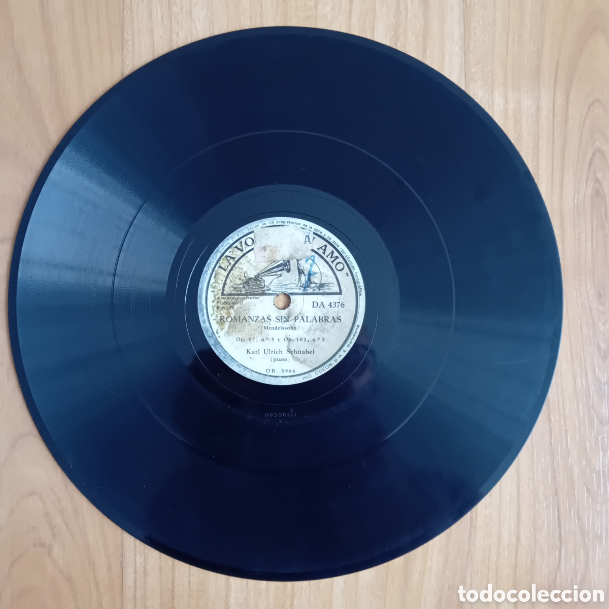 Discos de pizarra: KARL ULRICH SCHNABEL. ROMANZAS SIN PALABRAS - Foto 4