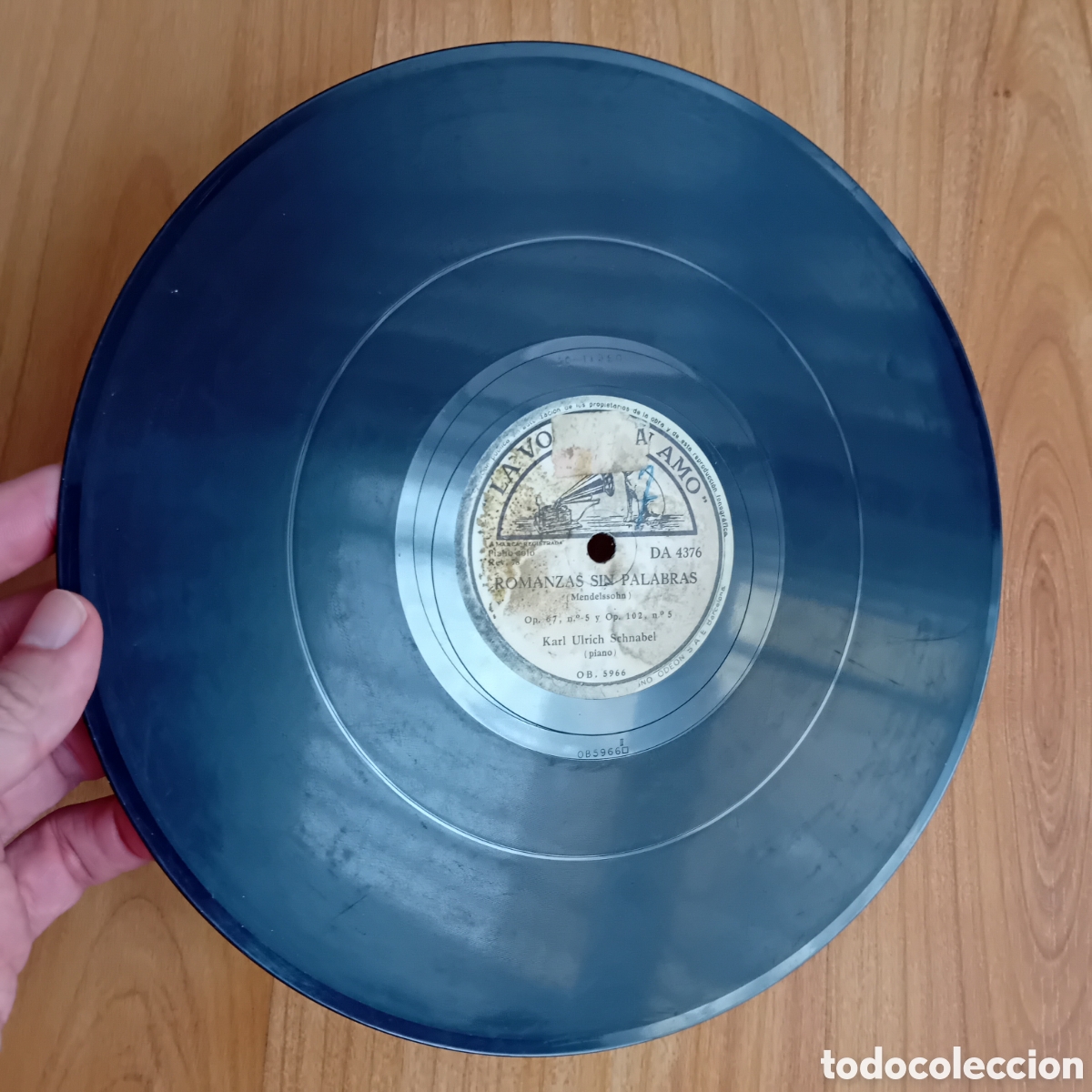 Discos de pizarra: KARL ULRICH SCHNABEL. ROMANZAS SIN PALABRAS - Foto 6