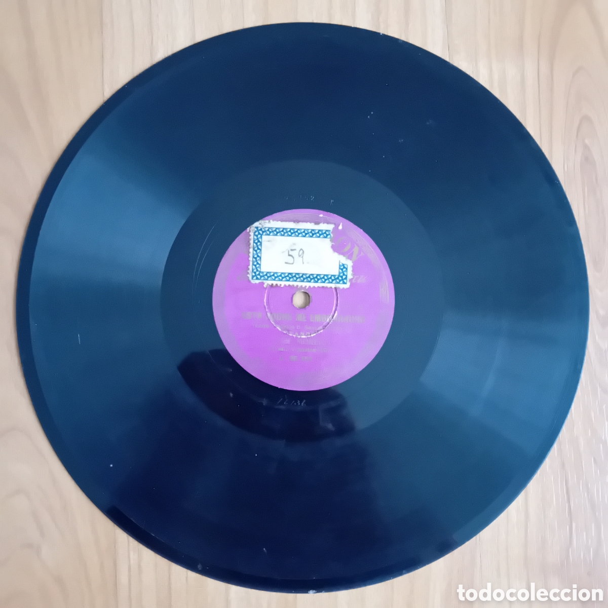 Discos de pizarra: JOSE MORENO. PAJARO LOCO. ESTA NOCHE ME EMBORRACHO