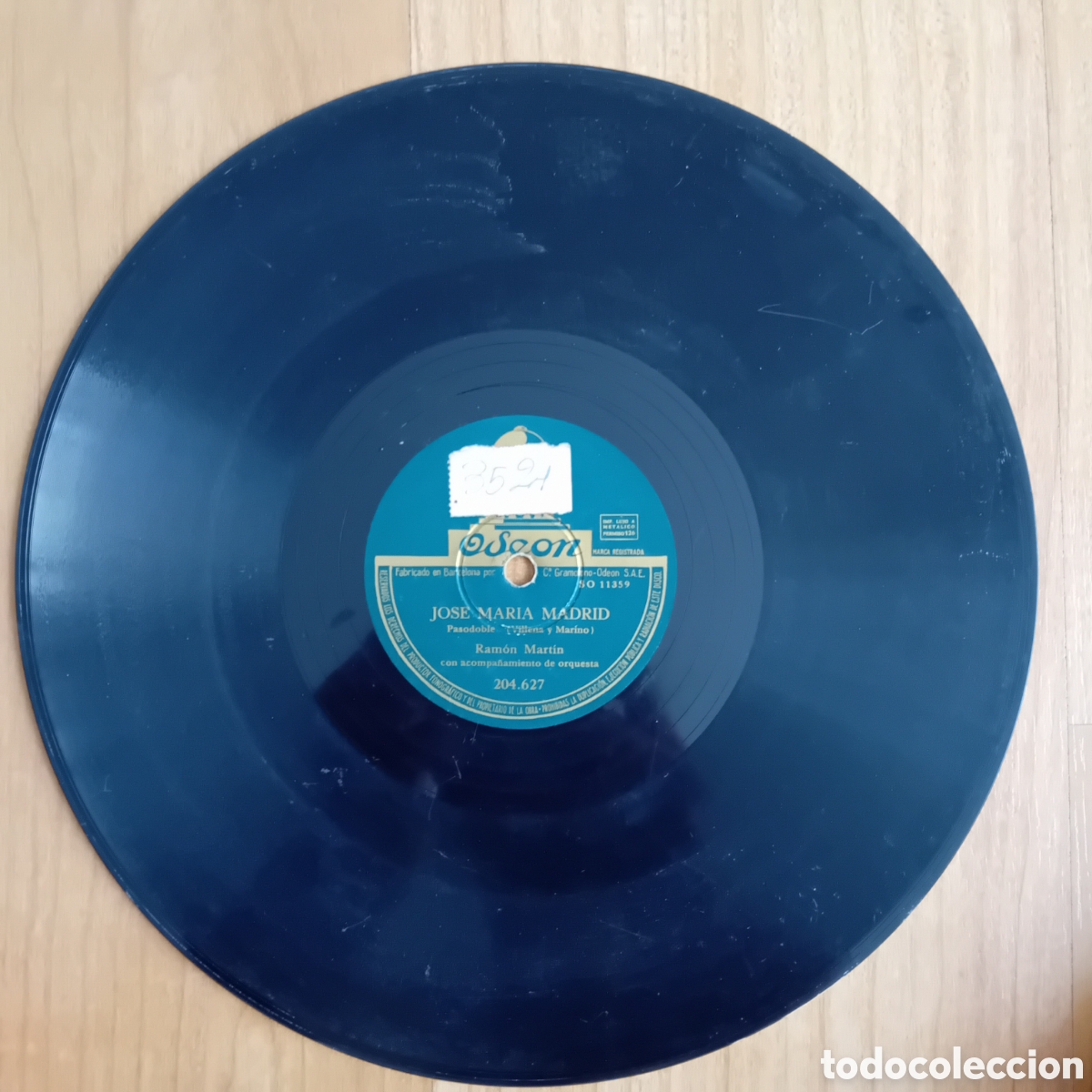 Discos de pizarra: RAMON MARTIN Y TRIO GUADALAJARA. LA JUERGUECITA. JOSE MARIA MADRID
