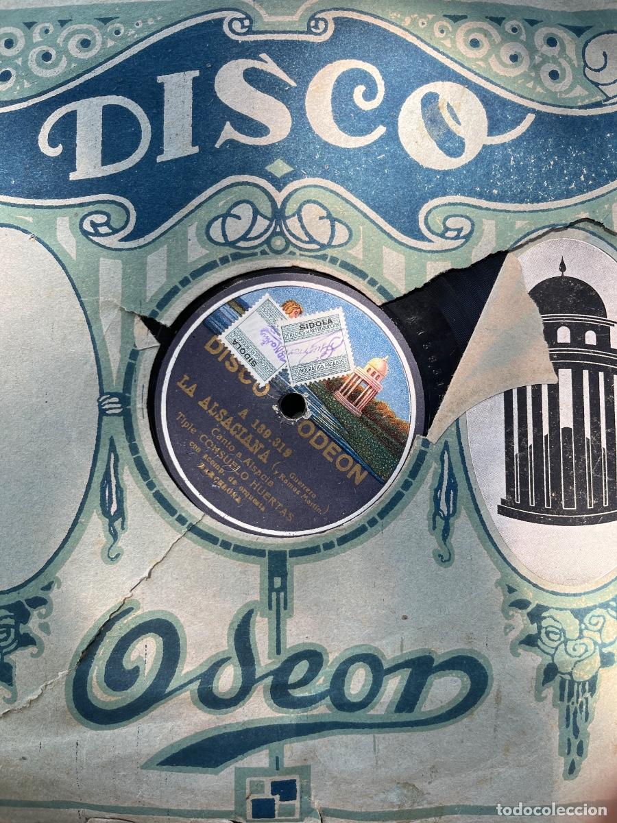 Discos de pizarra: 5 x Ode&oacute;n -m&uacute;sica l&iacute;rica espa&ntilde;ola - Foto 2