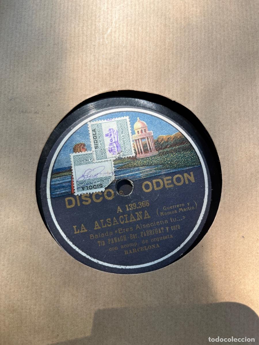 Discos de pizarra: 5 x Ode&oacute;n -m&uacute;sica l&iacute;rica espa&ntilde;ola - Foto 3