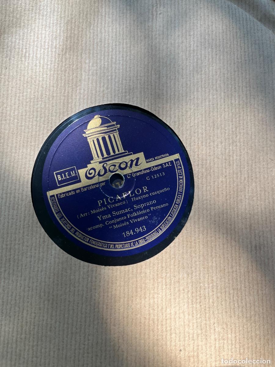 Discos de pizarra: 5 x Ode&oacute;n -m&uacute;sica l&iacute;rica espa&ntilde;ola - Foto 5