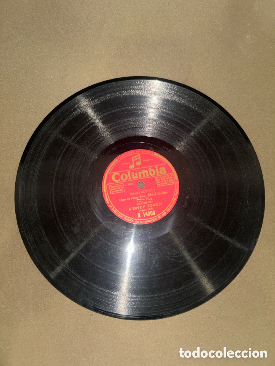 Discos de pizarra: DISCO DE PIZARRA, UNO DE ESTOS D&Iacute;AS -MOOD &Iacute;NDIGO COLUMBIA