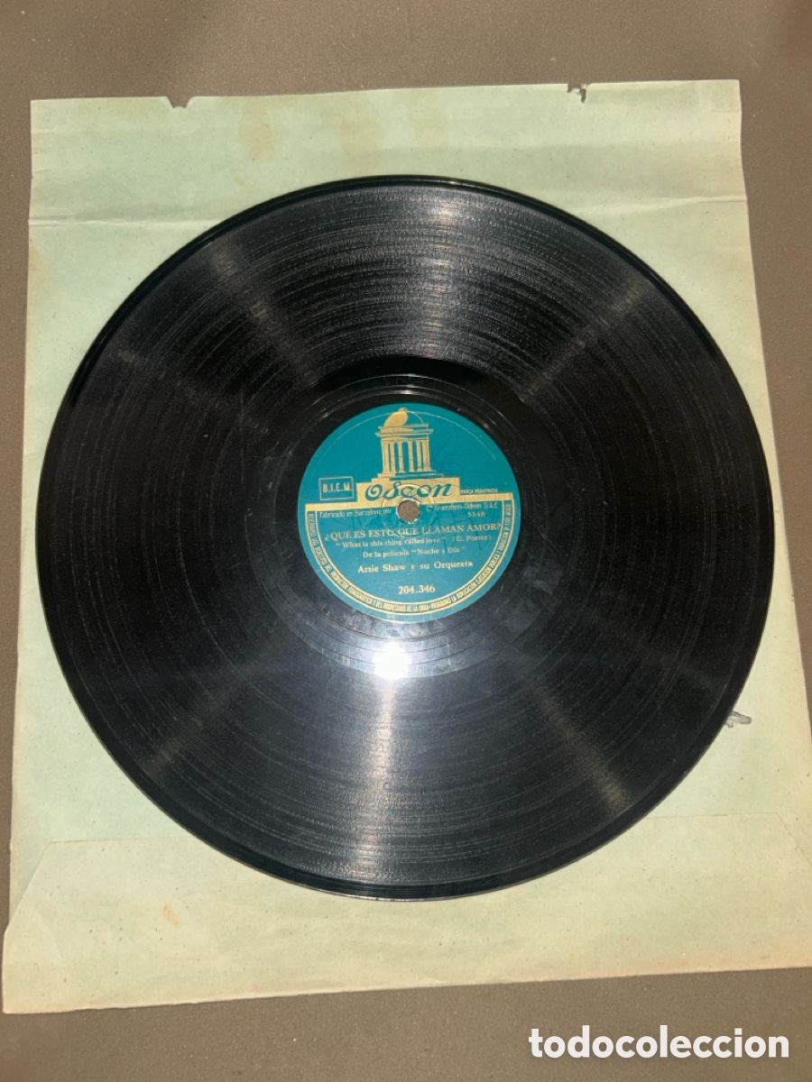 Discos de pizarra: DISCO DE PIZARRA , &iquest;QU&Eacute; ES ESTO QUE LLAMAN AMOR? - Foto 1