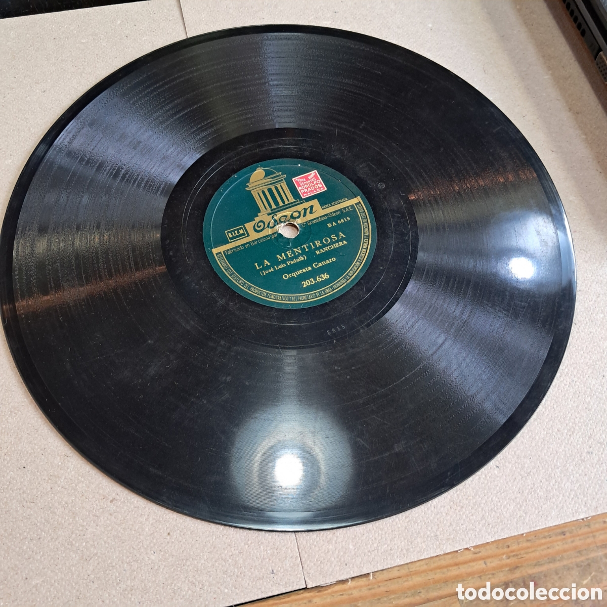 Discos de pizarra: Disco Pizarra Oseon, Madreselva, La mentirosa