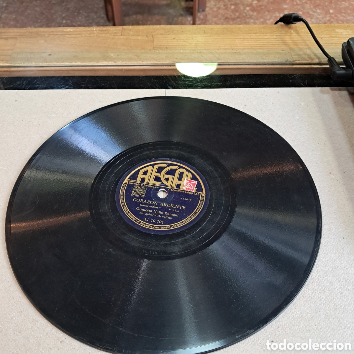 Discos de pizarra: Disco Pizarra Regal, Recuerdo florido9