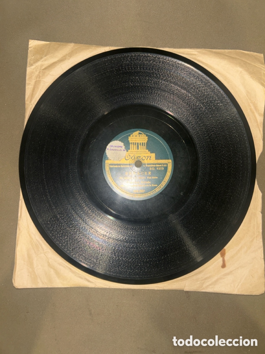 Discos de pizarra: DISCO DE PIZARRA, Y PIENSO EN TI Y RENACER - Foto 2