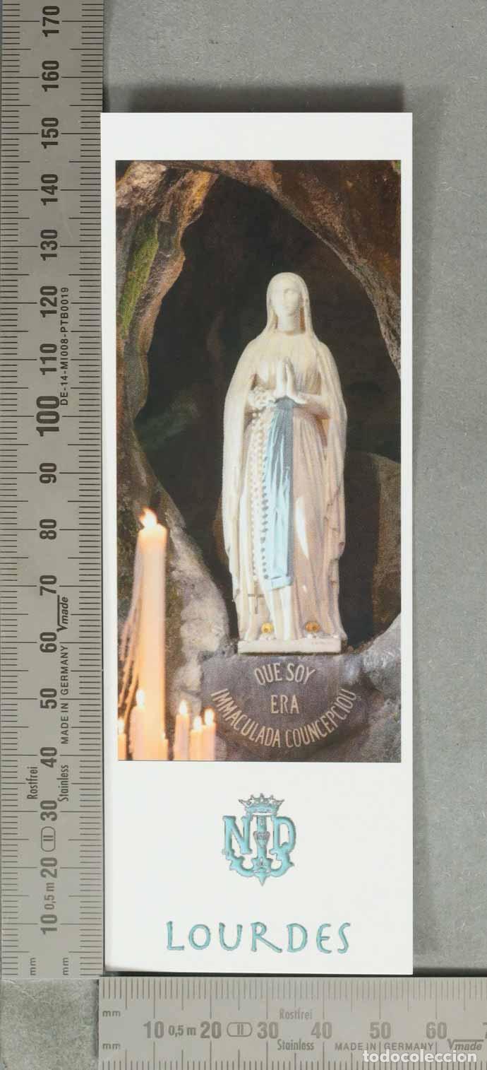 Discos de pizarra: MARCAPAGINAS. LOURDES.