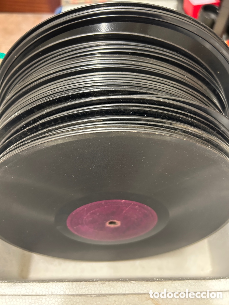 Discos de pizarra: Lote de vinilos de pizarra - Foto 2
