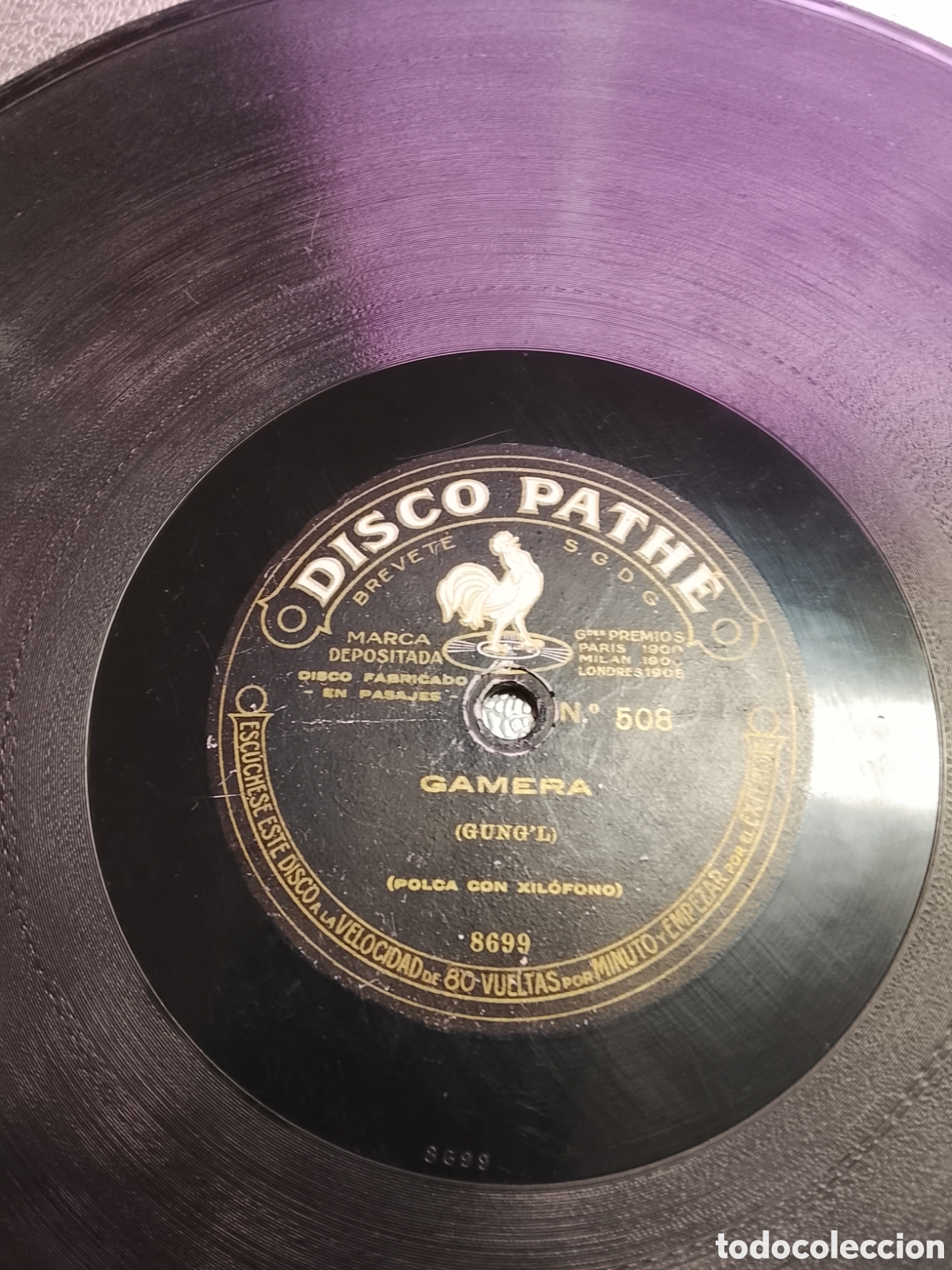 Discos de pizarra: Disco de pizarra el regimiento pasa y gamera - Foto 2
