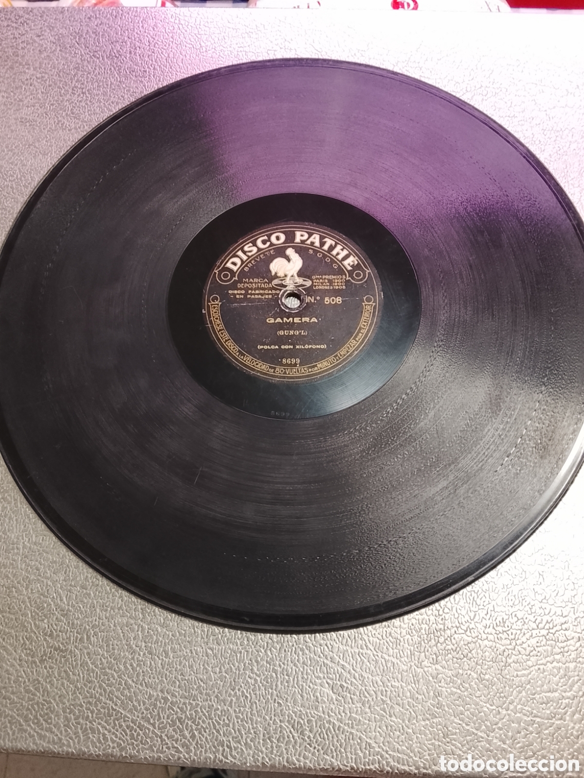 Discos de pizarra: Disco de pizarra el regimiento pasa y gamera - Foto 3