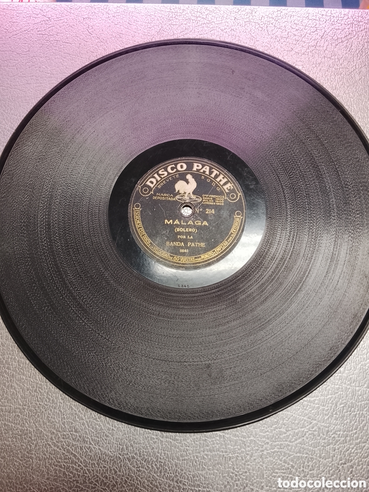 Discos de pizarra: Disco de pizarra fandango y M&aacute;laga - Foto 3