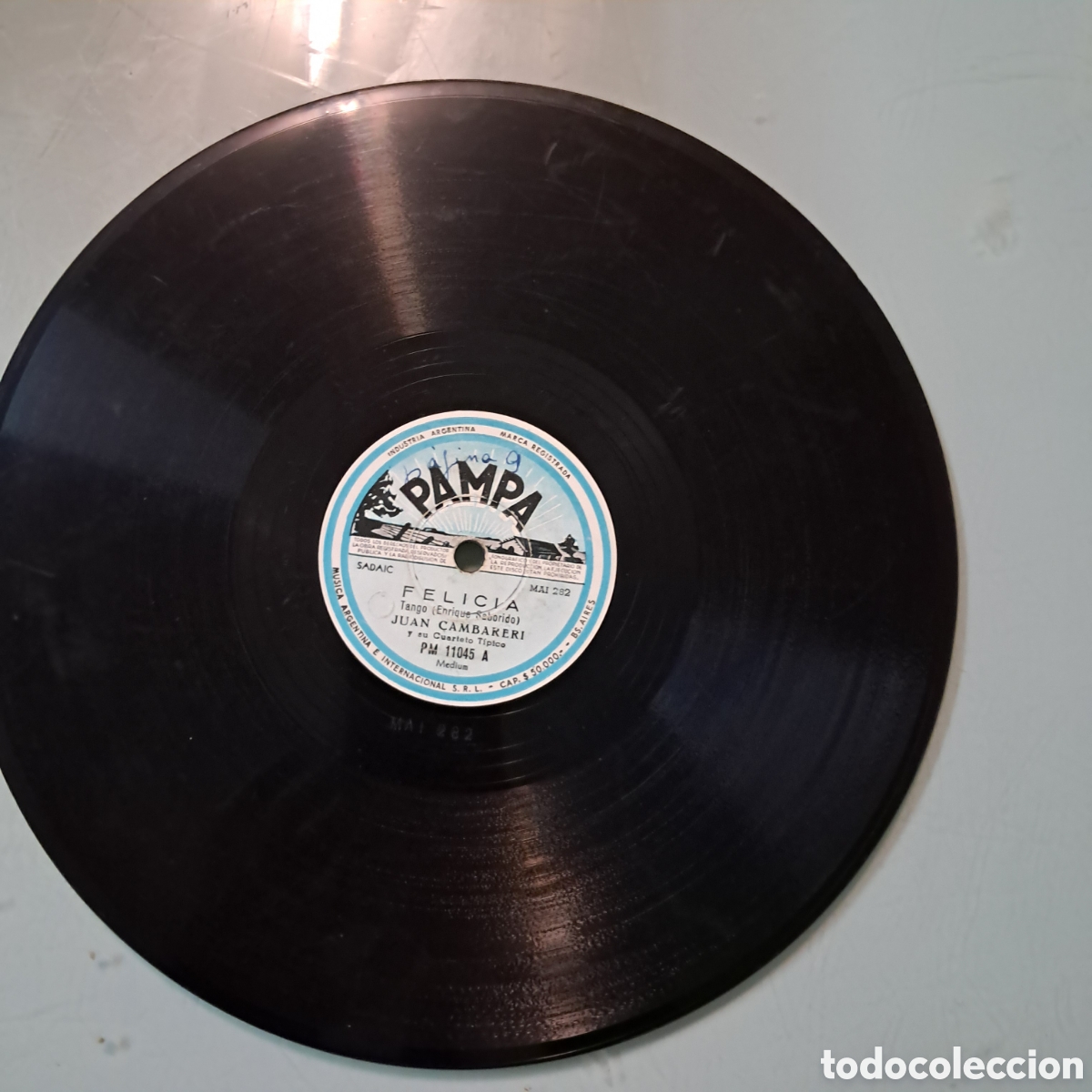 Discos de pizarra: Disco Pizarra Pena mulata,.Felicia