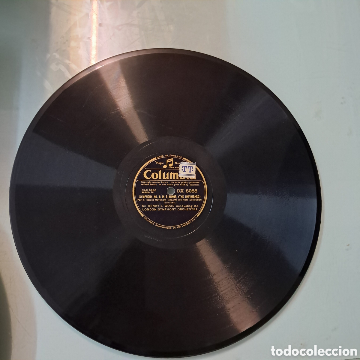 Discos de pizarra: Columbia, Simphonuca 8088