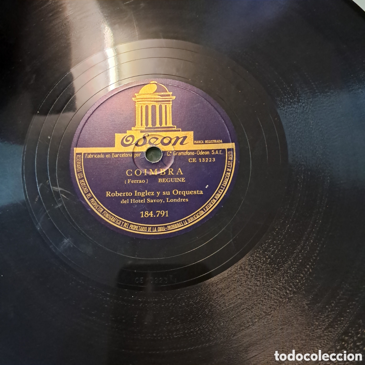Discos de pizarra: Disco Pizarra, les feuilles mortes,Coimbra - Foto 2