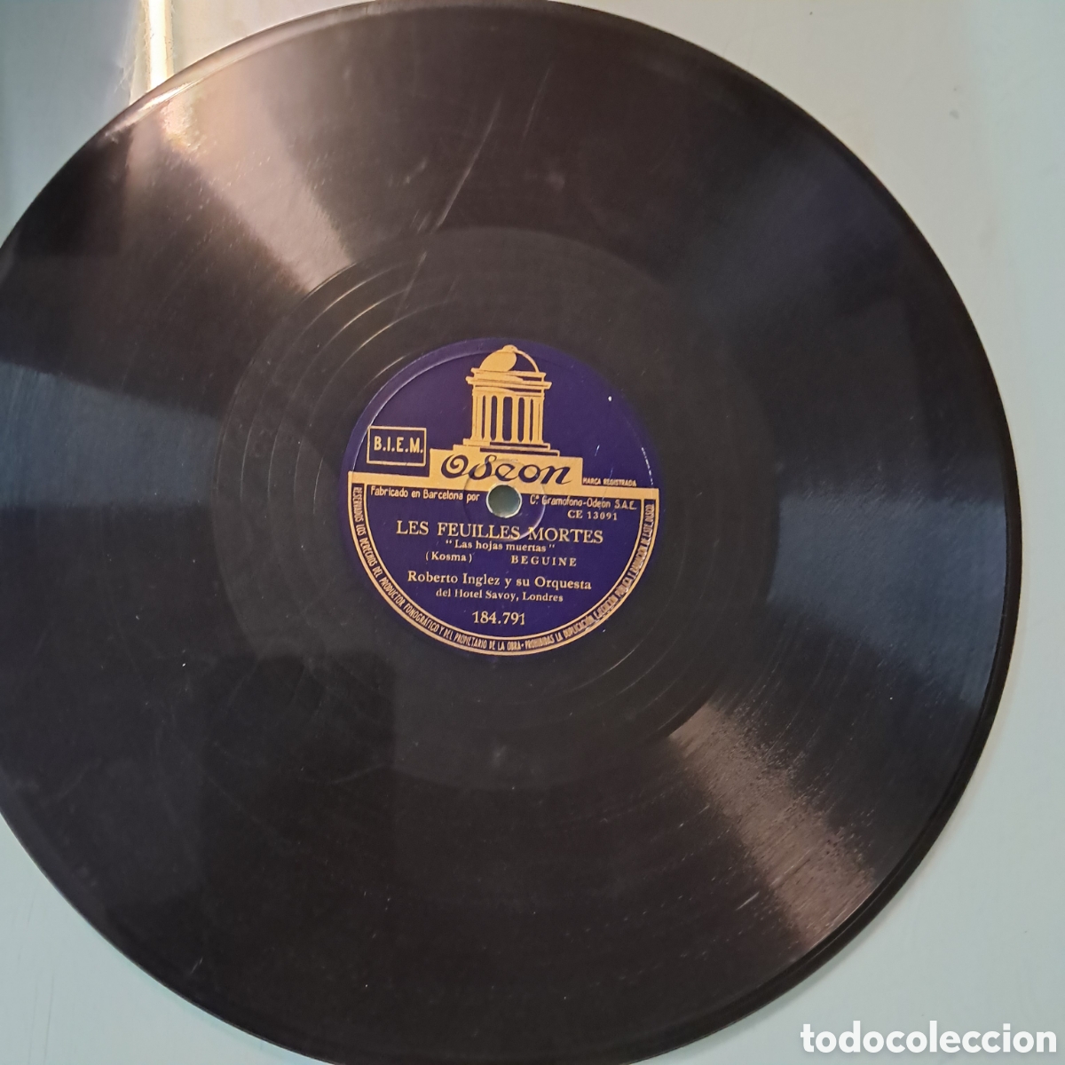 Discos de pizarra: Disco Pizarra, les feuilles mortes,Coimbra