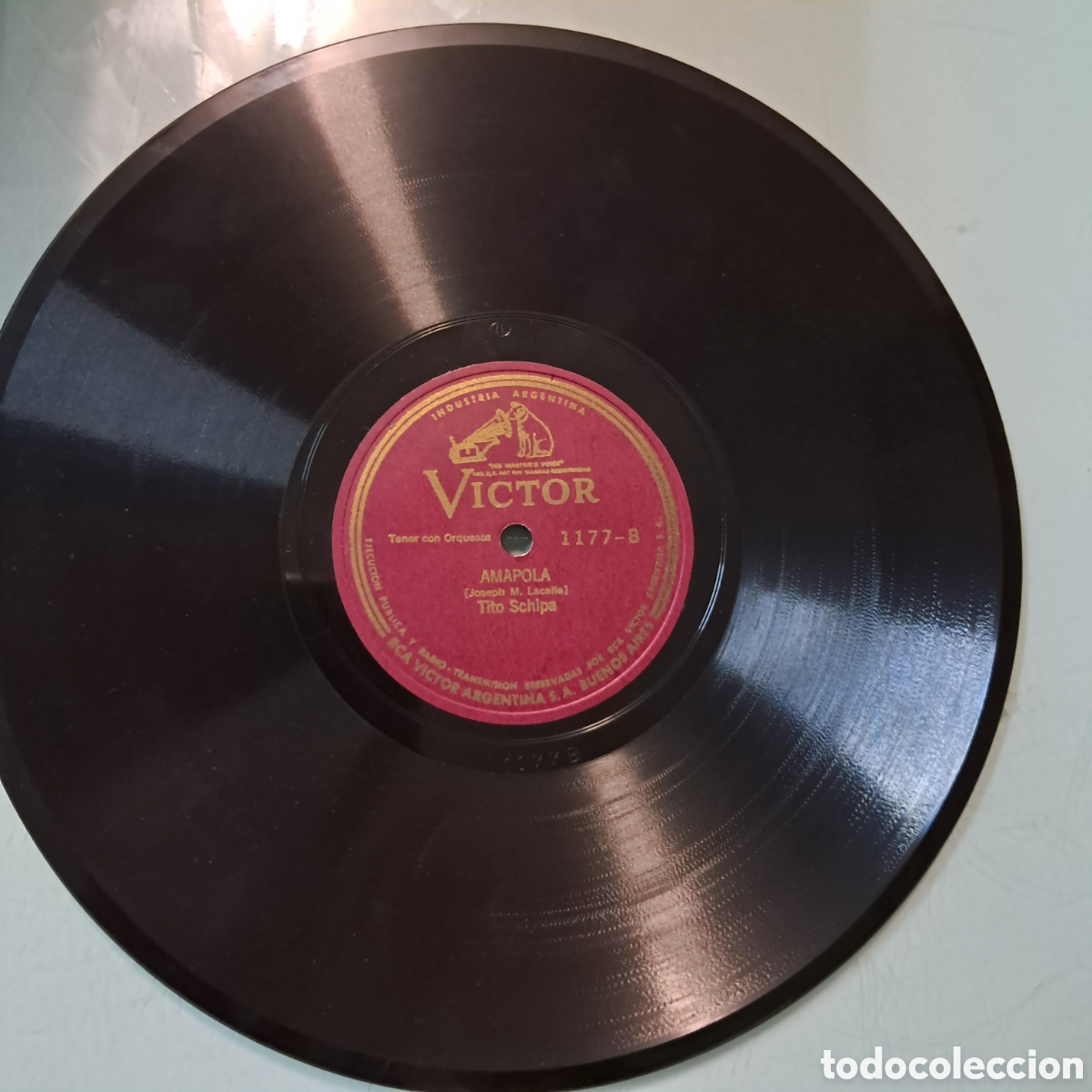 Discos de pizarra: Disco Pizarra, Valencia, Amapola