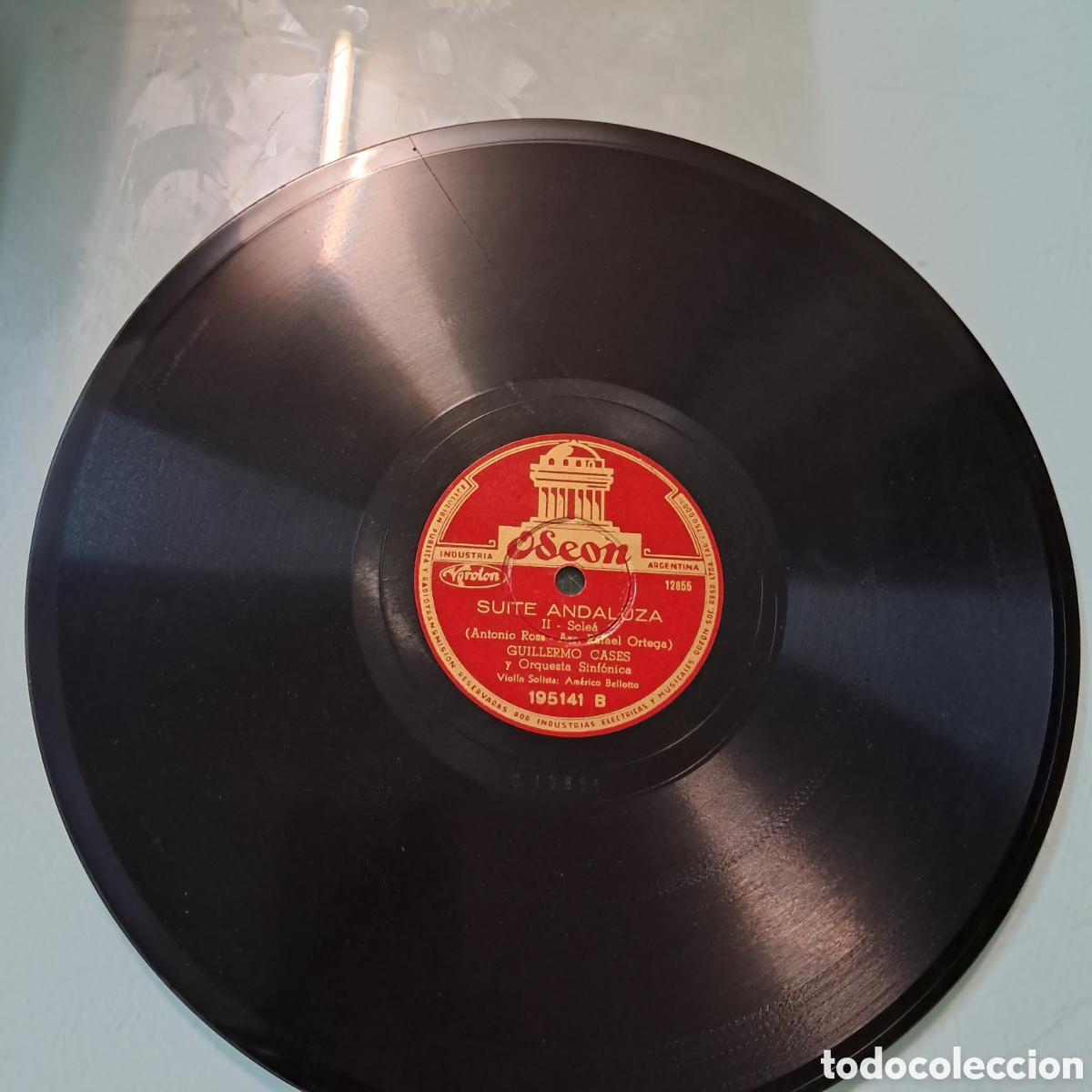Discos de pizarra: Disco Pizarra, Suite andaluza - Foto 2