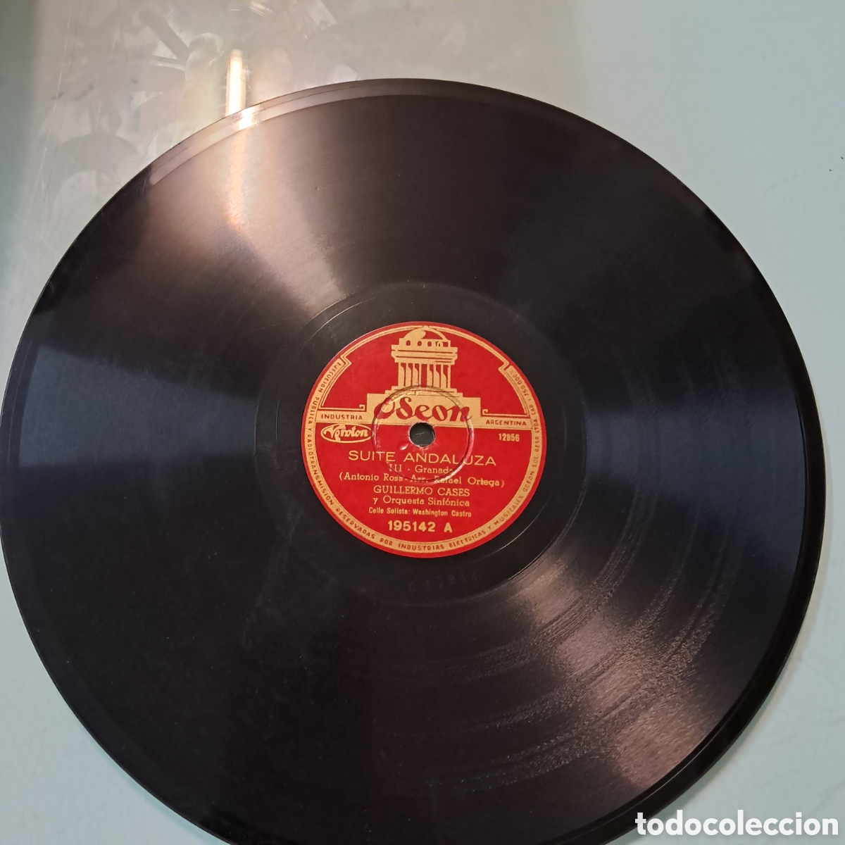 Discos de pizarra: Disco Pizarra suite andaluza