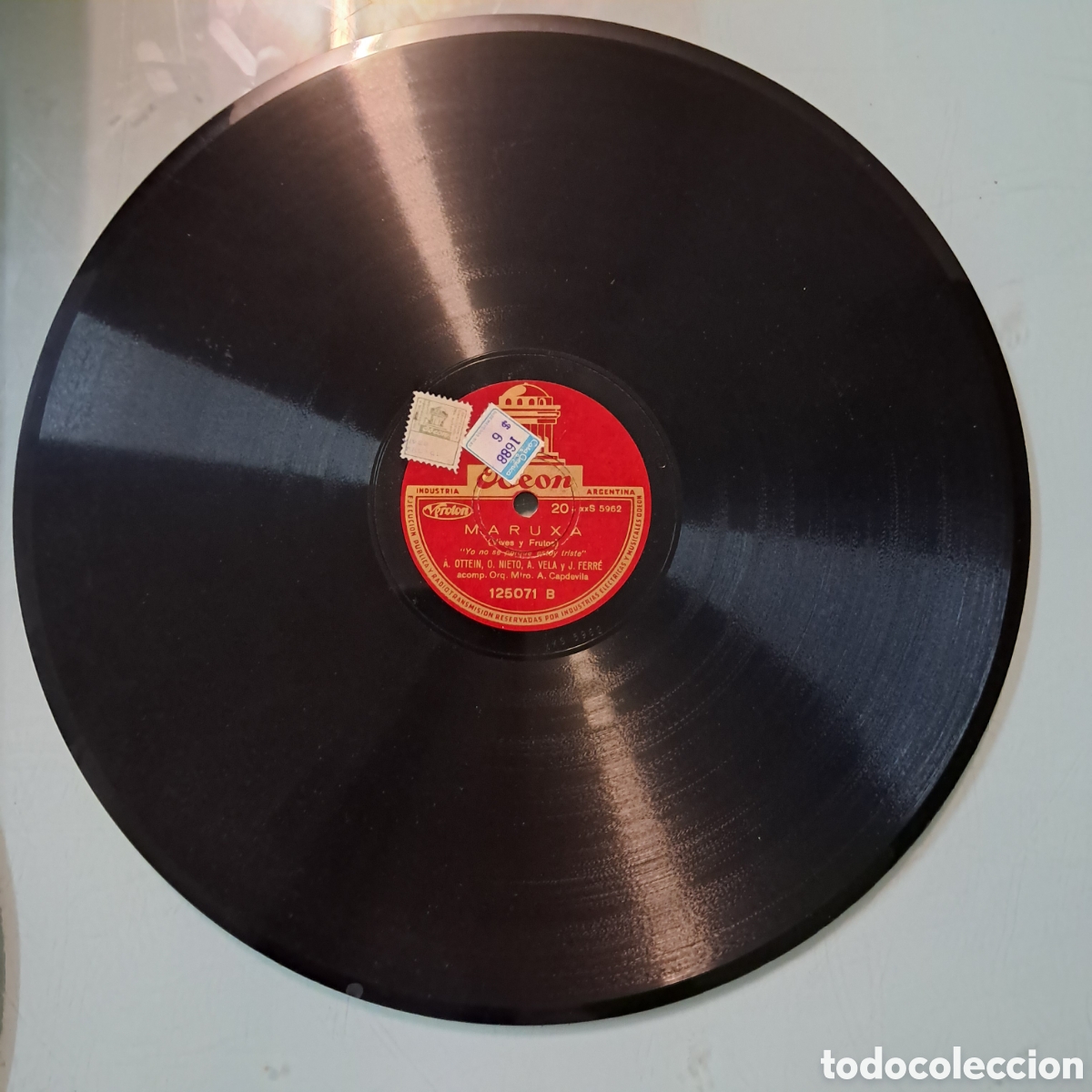 Discos de pizarra: Disco Pizarra, Maruxa