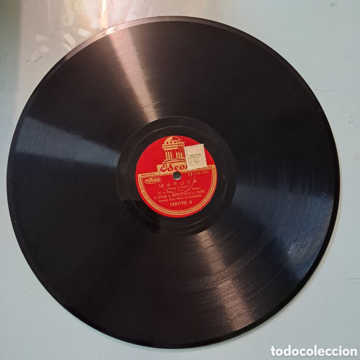 Discos de pizarra: Disco Pizarra Maruxa
