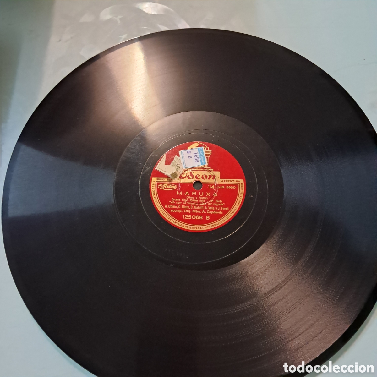 Discos de pizarra: Disco Pizarra, Maruxa
