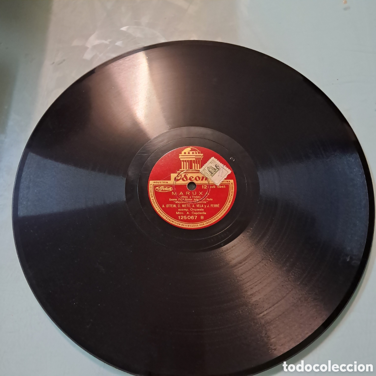 Discos de pizarra: Disco Pizarra, Maruxa
