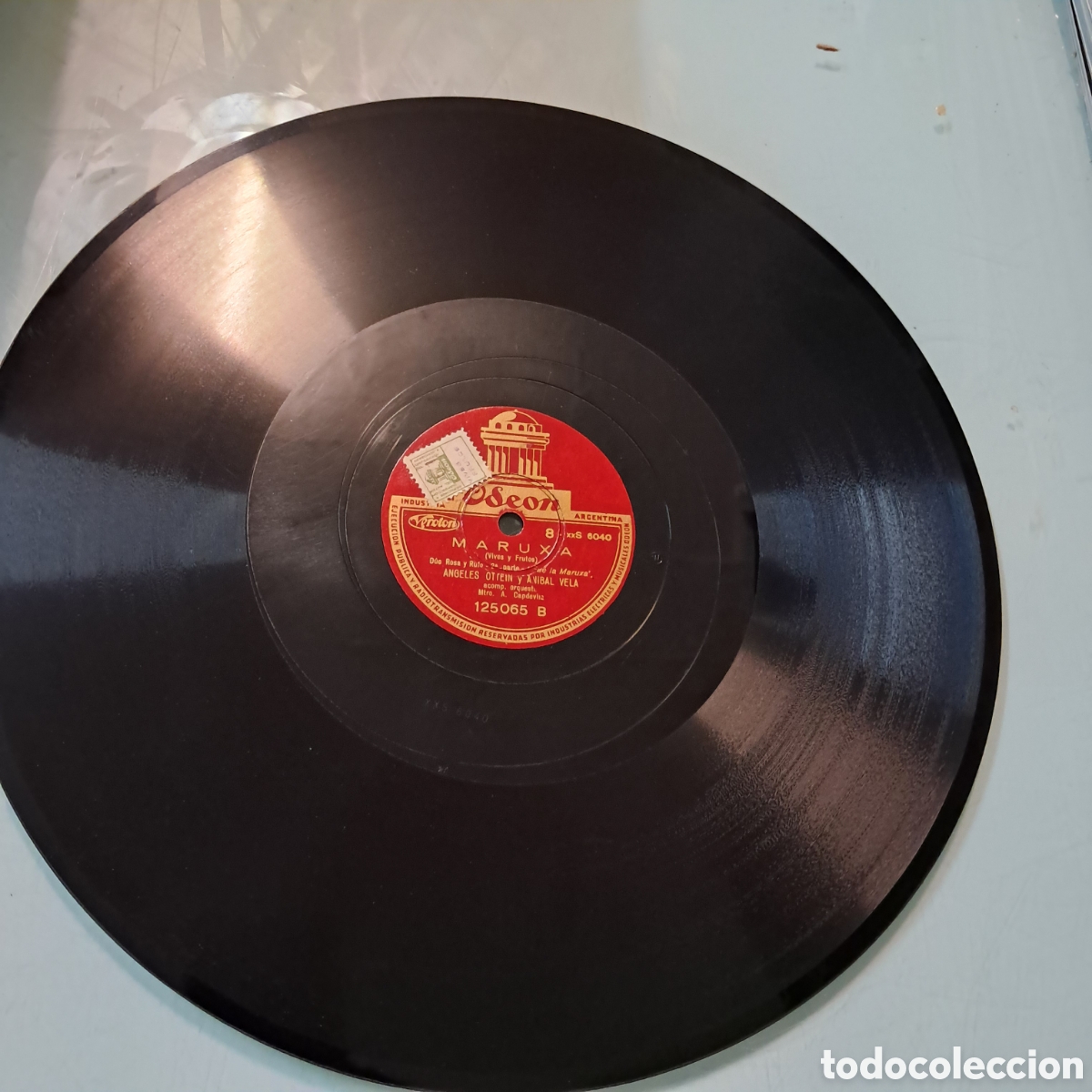 Discos de pizarra: Disco Pizarra,Maruxa