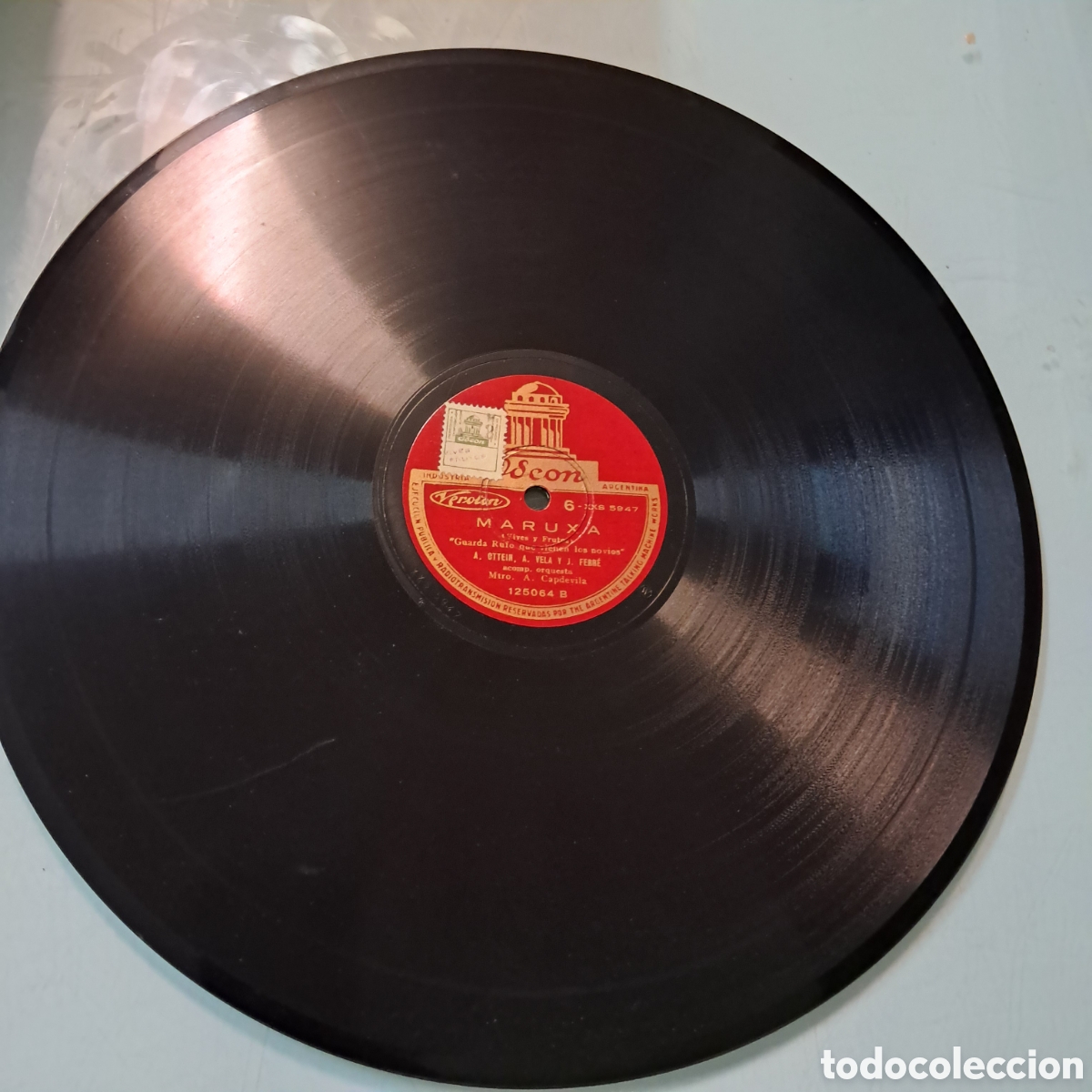 Discos de pizarra: Disco Pizarra, Maruxa
