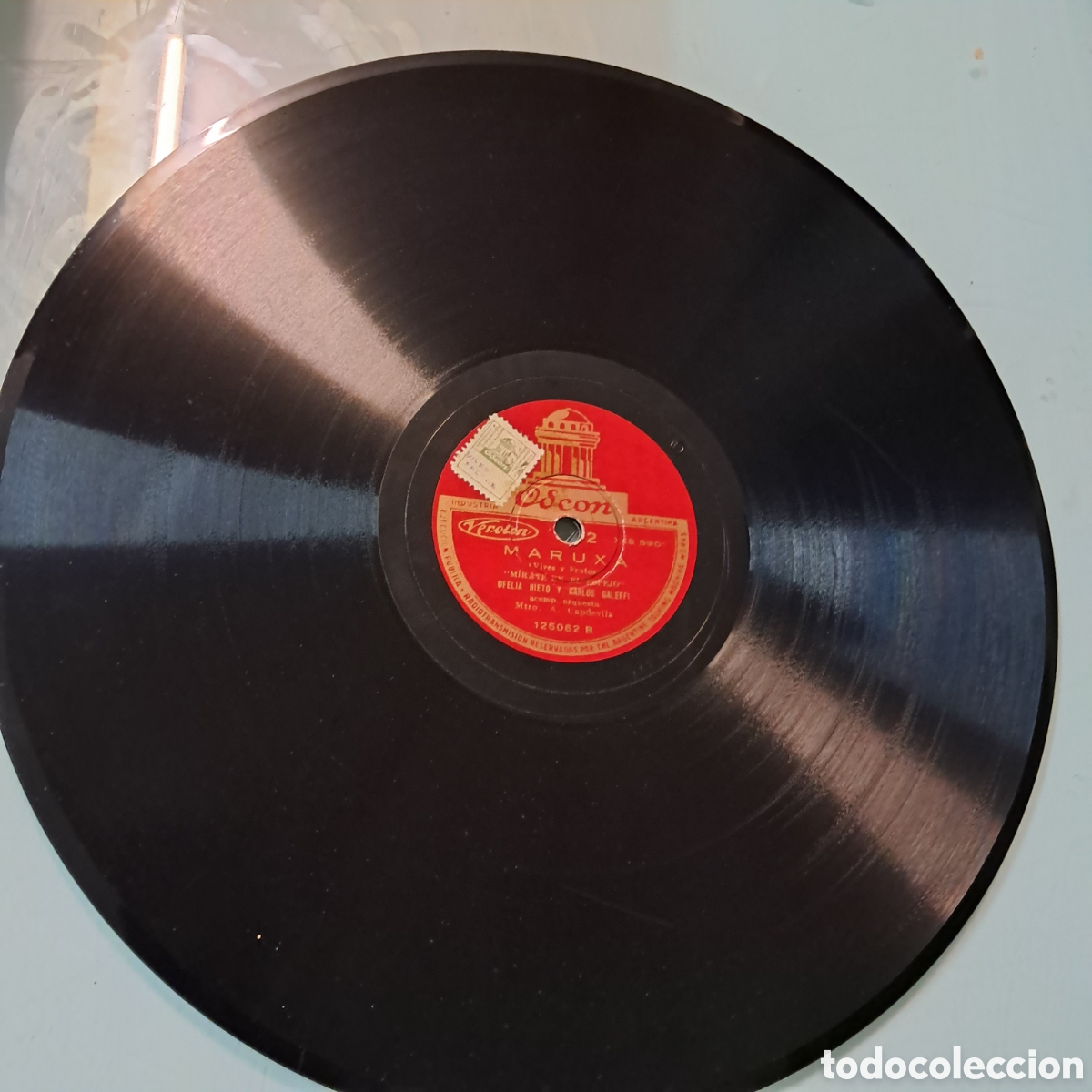 Discos de pizarra: Disco Pizarra, Maruxa