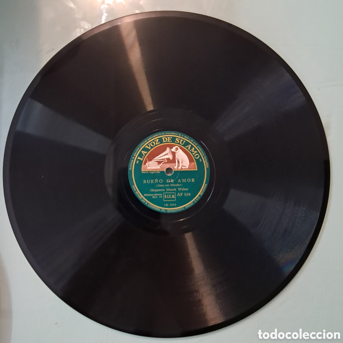 Discos de pizarra: Sue&ntilde;o de amor, Disco Pizarra - Foto 1