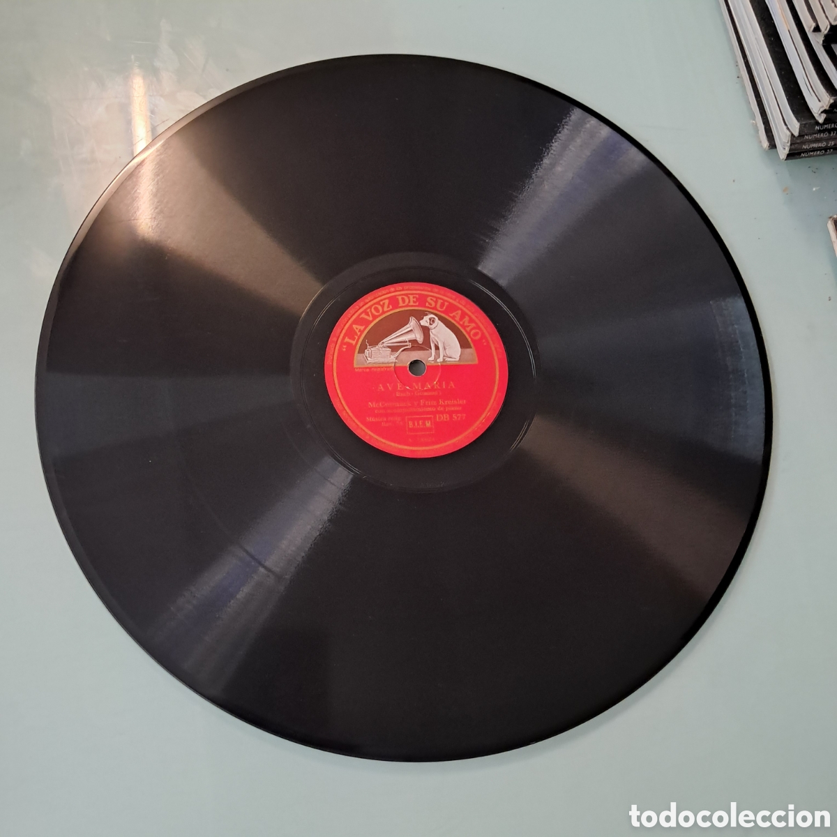Discos de pizarra: Disco Pizarra, Ave Maria, Jogelyn - Foto 1