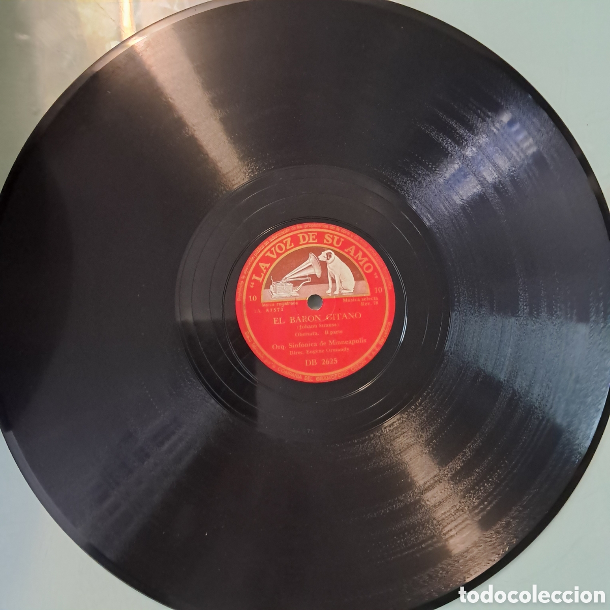 Discos de pizarra: Disco Pizarra, El bar&oacute;n gitano - Foto 1