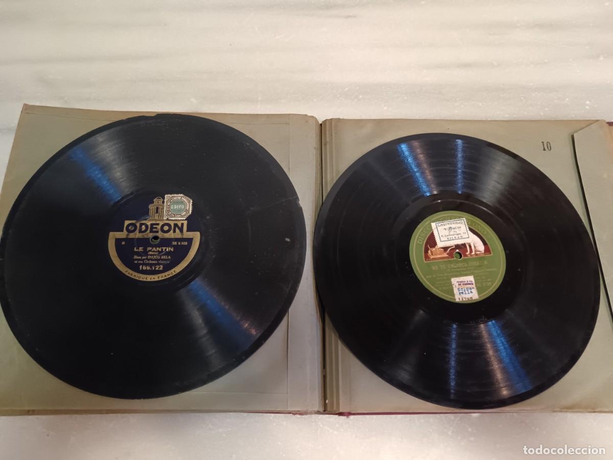 Discos de pizarra: ALBUM DE DISCOS DE PIZARRA. LA VOZ DE SU AMO - Foto 12
