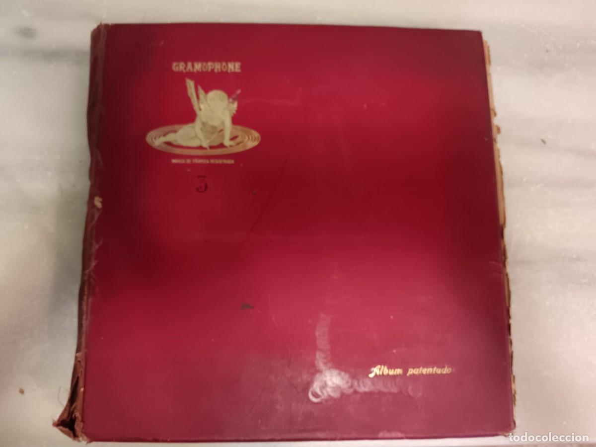 Discos de pizarra: ALBUM DE DISCOS DE PIZARRA. GRAMOPHONE