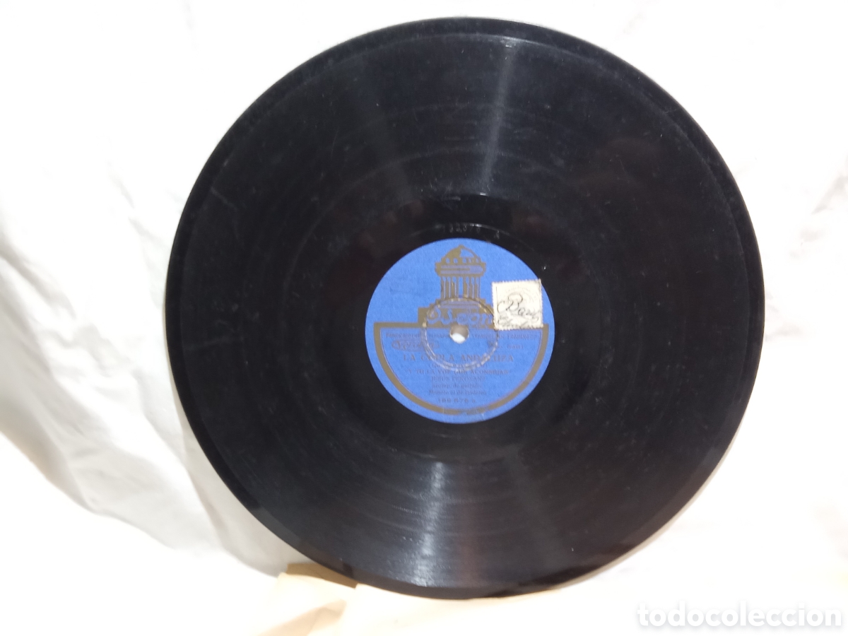 Discos de pizarra: LOTE 3 DISCOS DE PIZARRA ANTIGUOS - Foto 7