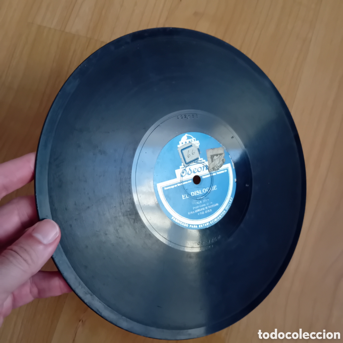 Discos de pizarra: BANDA MUNICIPAL BARCELONA. EL DISLOQUE. MAS CHULO QUE UN 7 - Foto 6