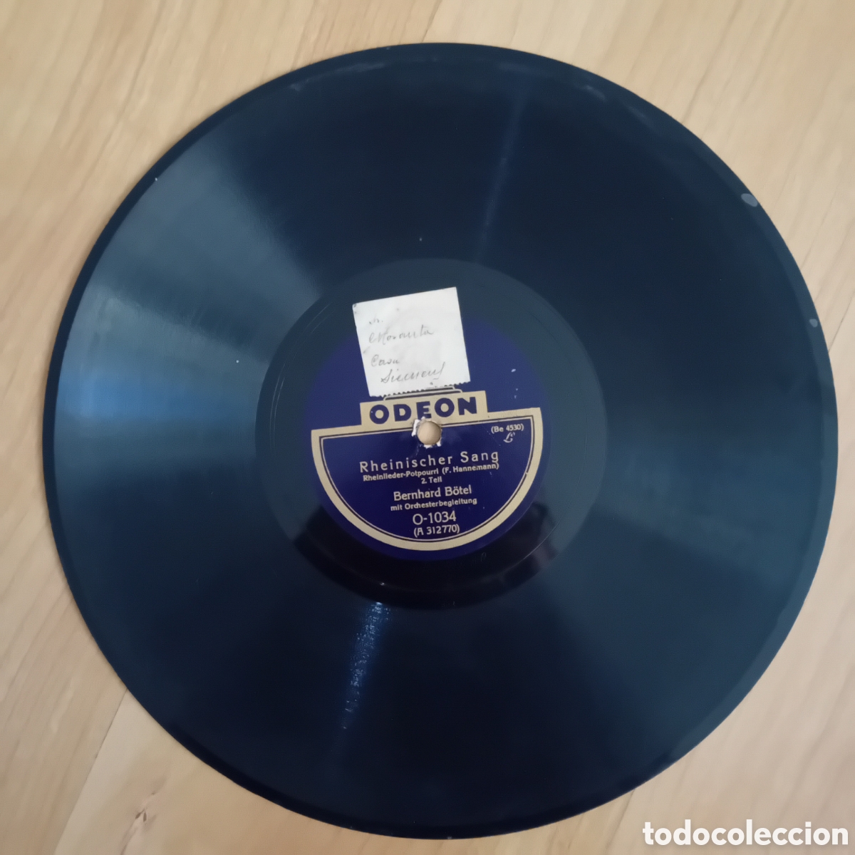 Discos de pizarra: BERNHARD B&Ouml;TEL. RHEINISCHER SANG - Foto 4