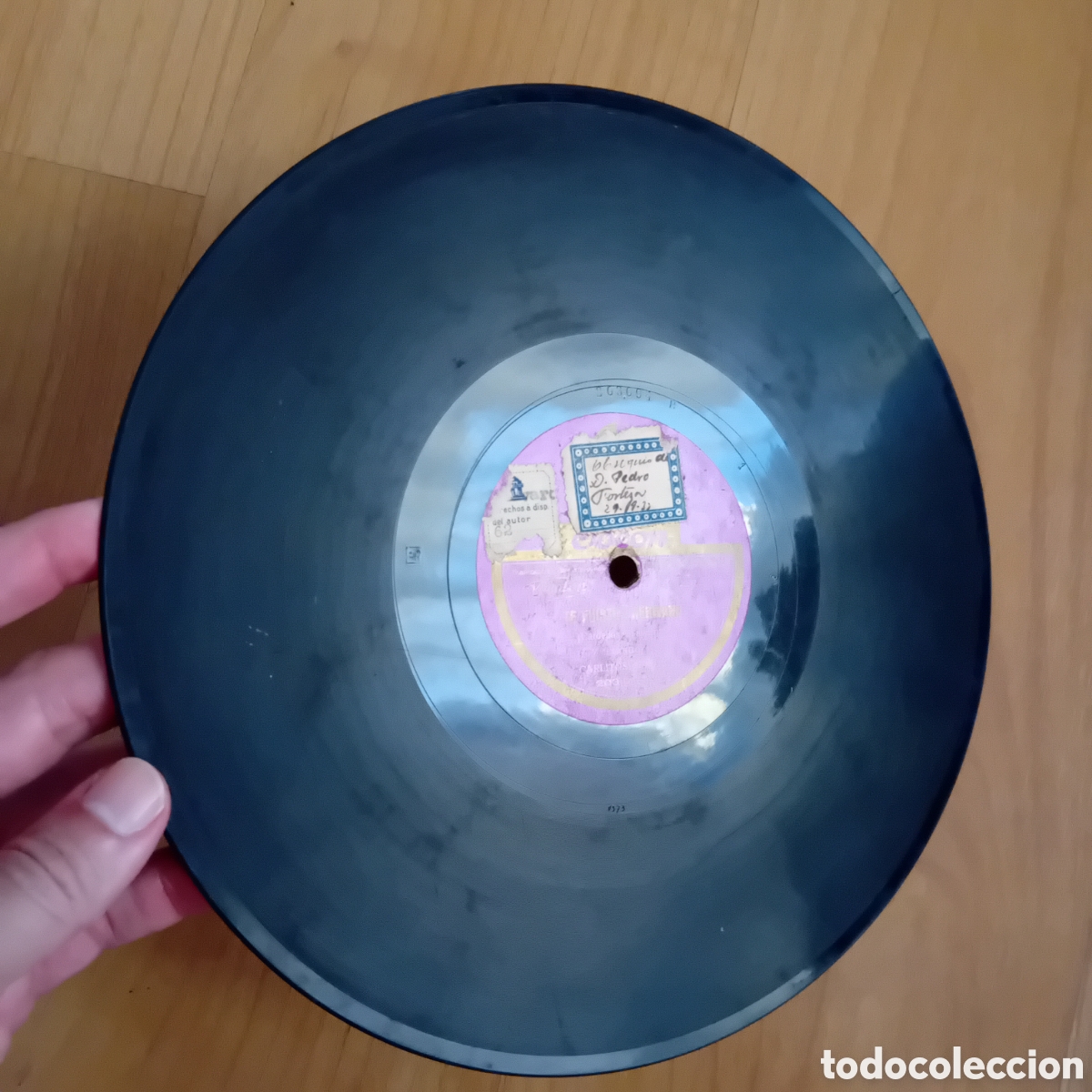 Discos de pizarra: CARLITOS GARDEL. TE FUISTES HERMANO. PERFUME DE MUJER - Foto 6