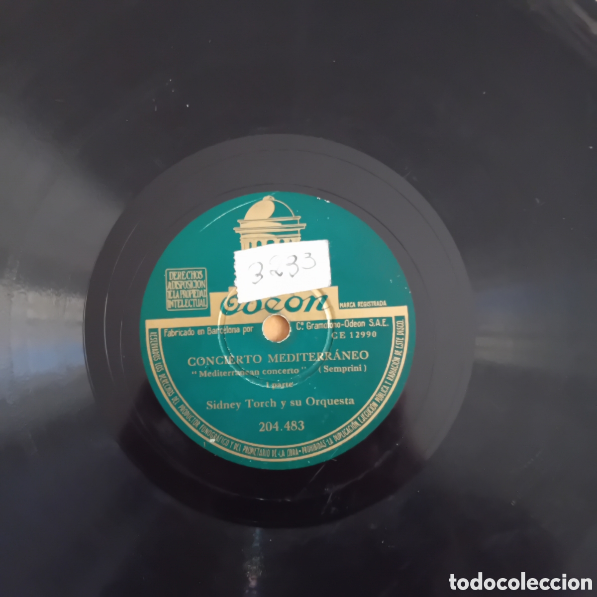 Discos de pizarra: SIDNEY TORCH. CONCIERTO MEDITERRANEO - Foto 5