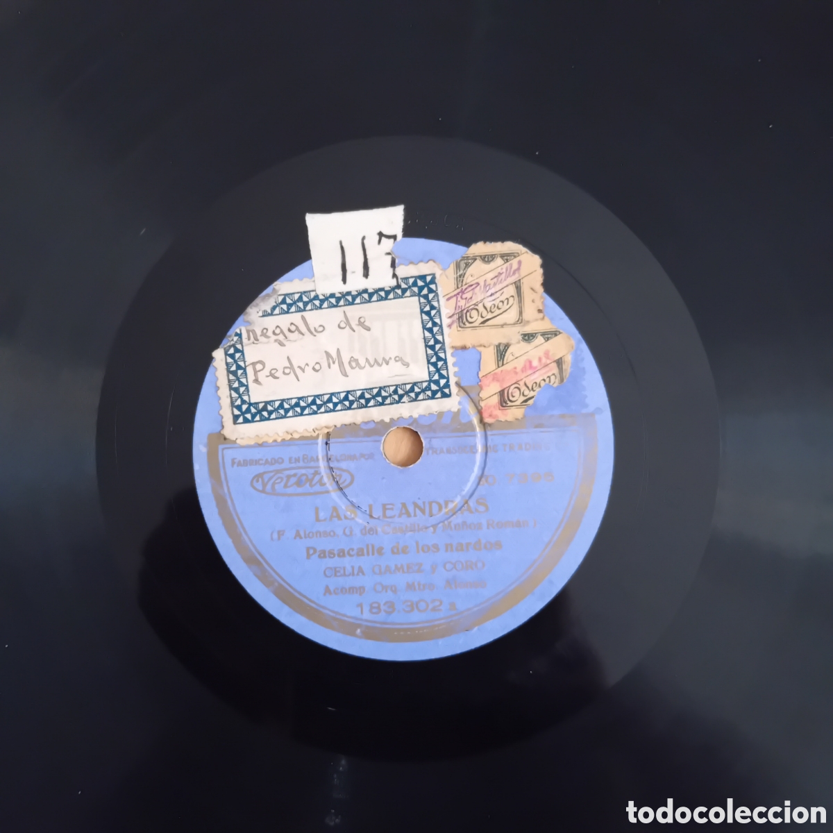 Discos de pizarra: CELIA GAMEZ. LAS LEANDRAS&Ntilde; - Foto 5