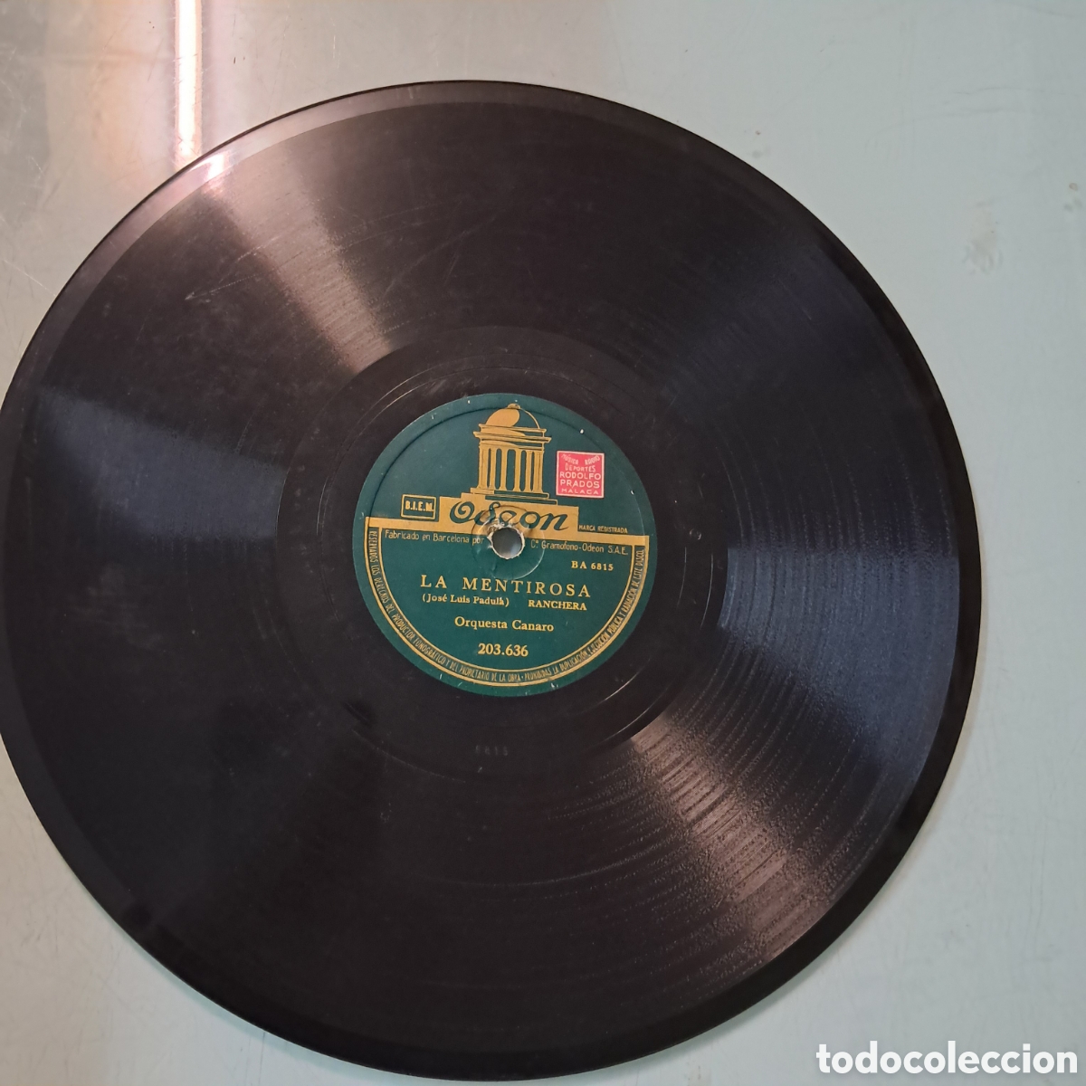 Discos de pizarra: Disco Pizarra , La.mentirosa,Madreselva - Foto 2