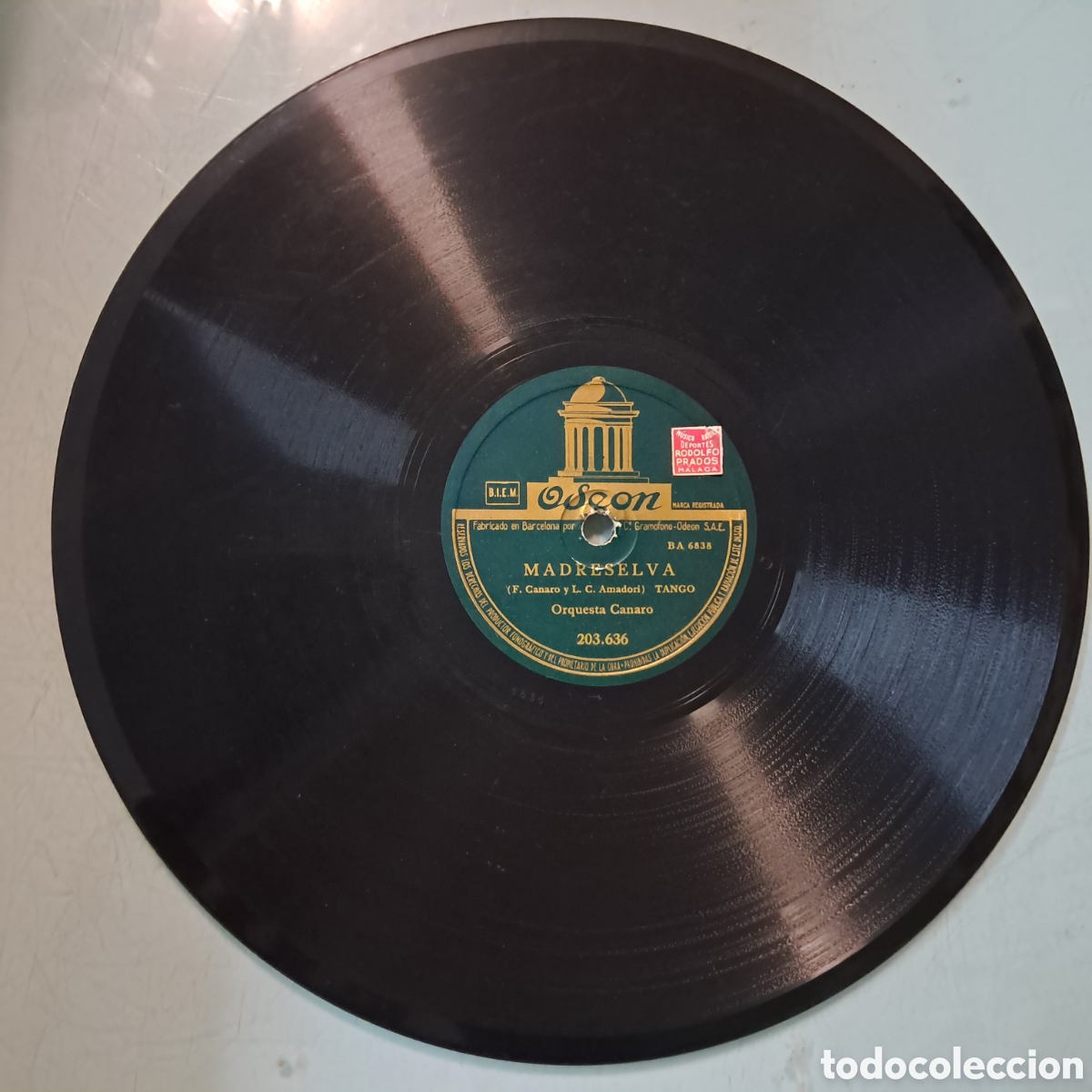 Discos de pizarra: Disco Pizarra , La.mentirosa,Madreselva - Foto 1