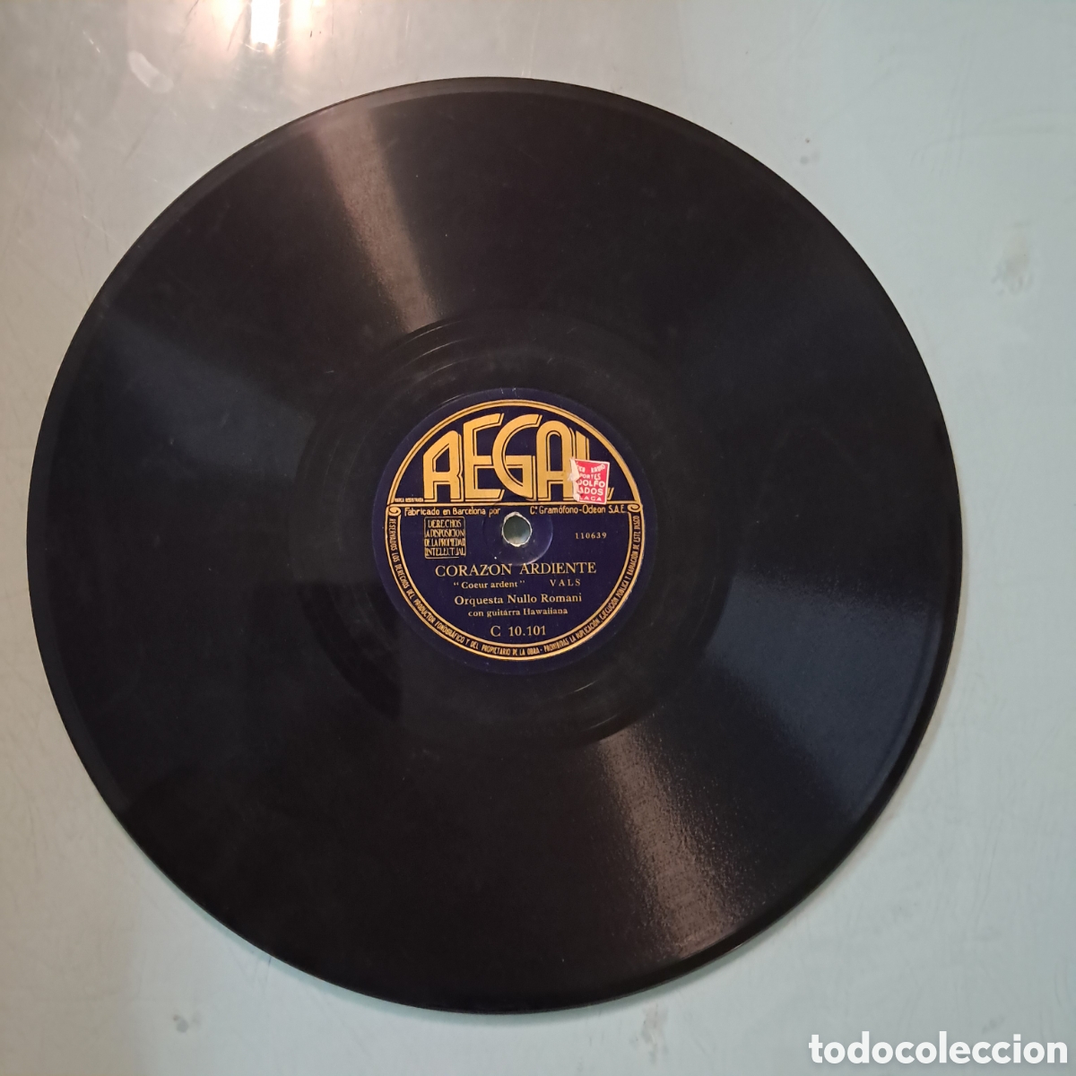 Discos de pizarra: Disco Pizarra, Corazon ardiente, Recuerdo florido