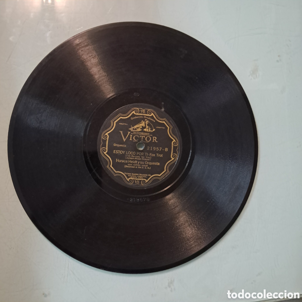 Discos de pizarra: Disco Pizarra, Las bodas de la.mu&ntilde;eca,Estoy loco por ti